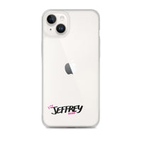 Clear iPhone Case - Jeffrey Blessed