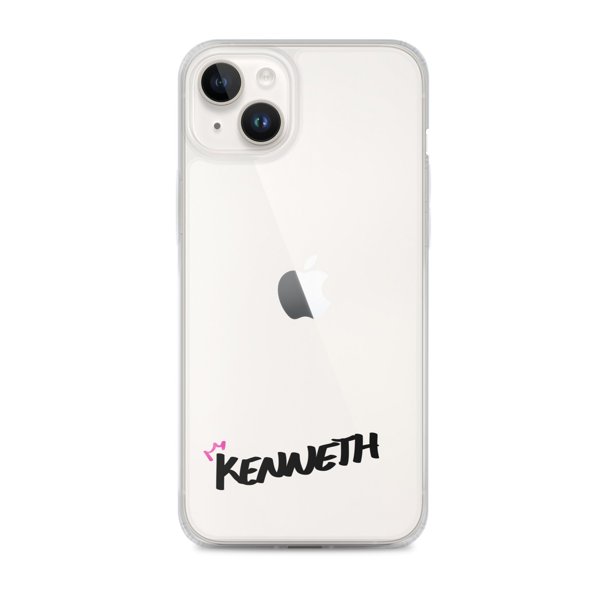 Clear iPhone Case - Kenneth