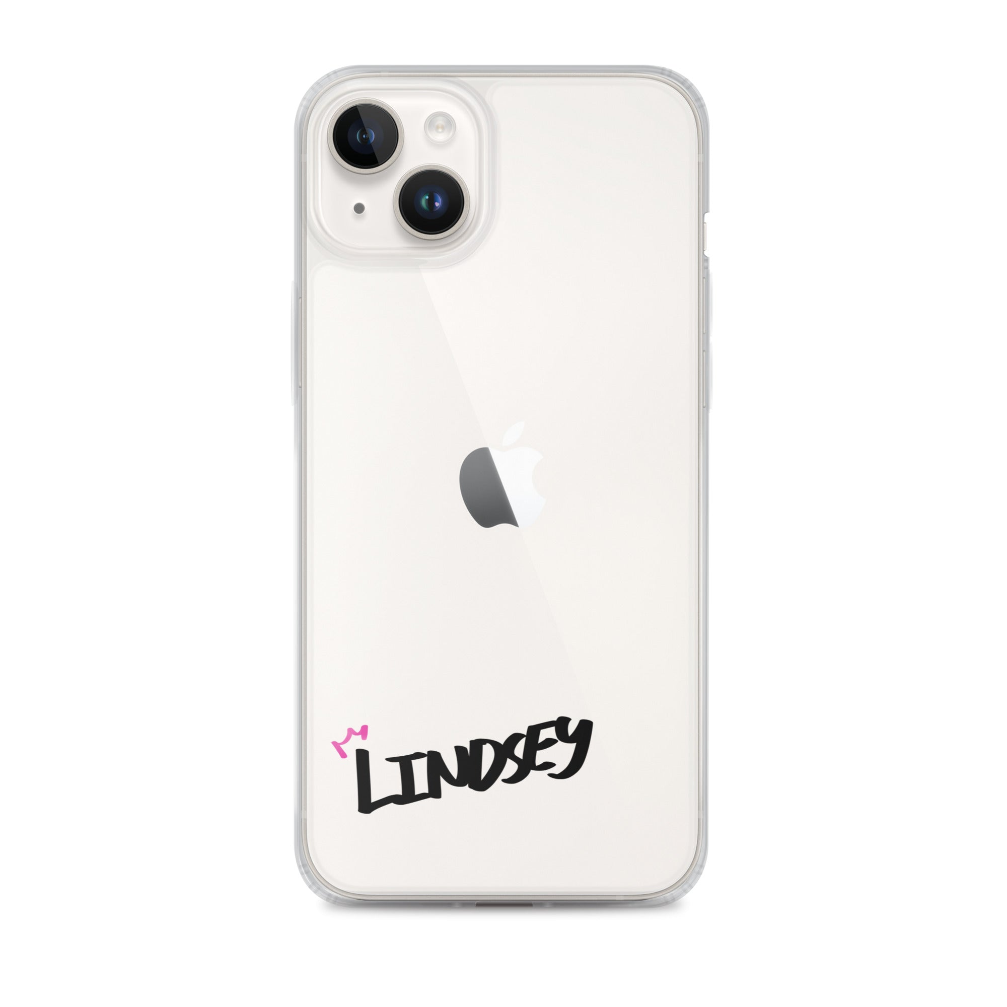 Clear iPhone Case - Lindsey