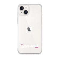 Clear iPhone Case - Stephanie Blessed