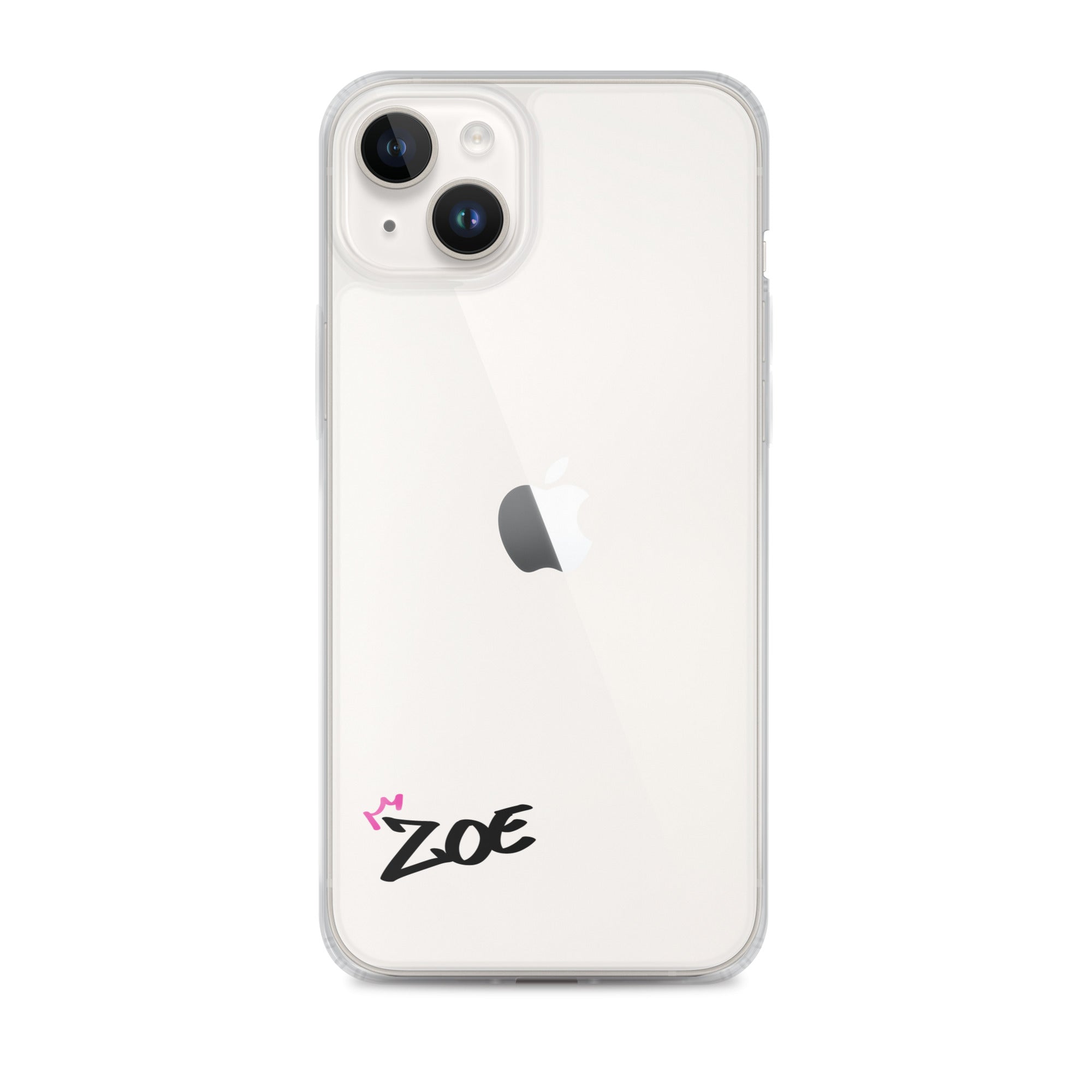 Clear iPhone Case - Zoe