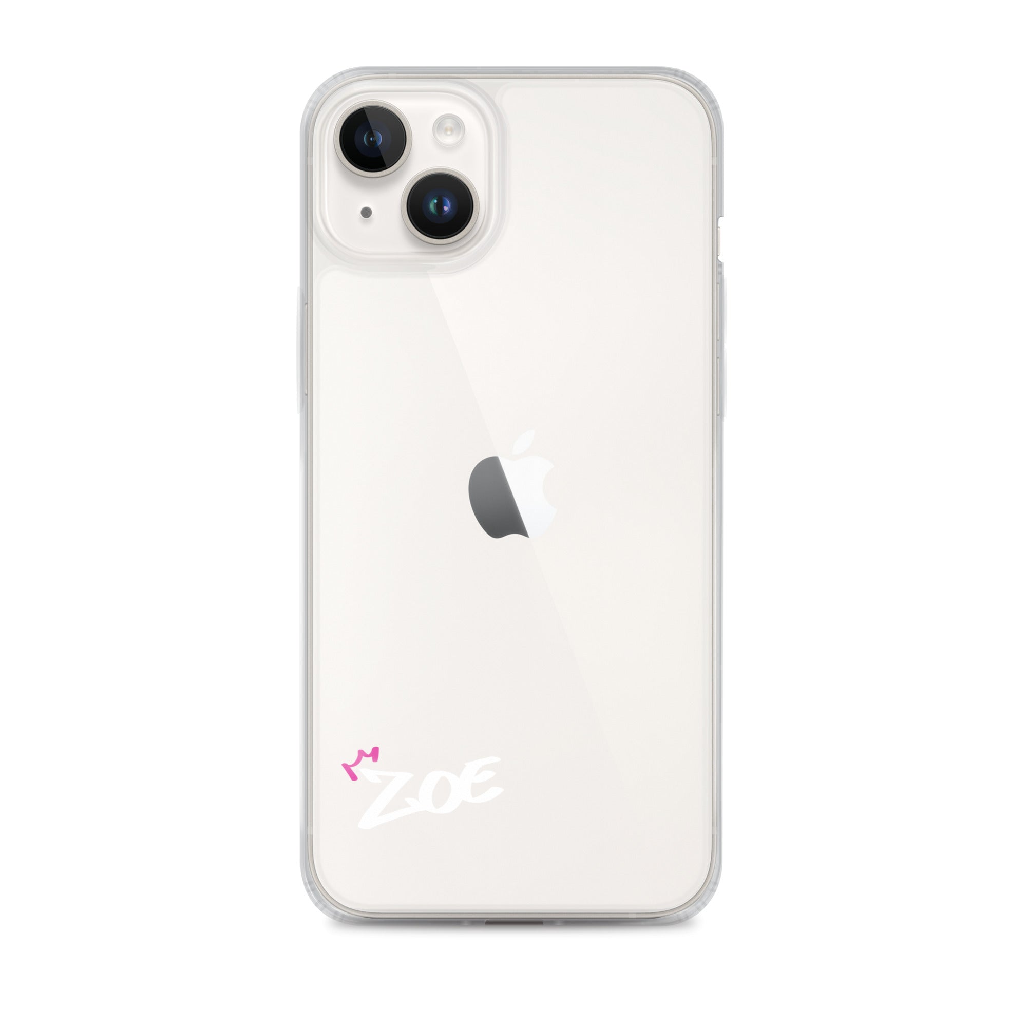 Clear iPhone Case - Zoe