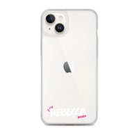 Clear iPhone Case - Rebecca Blessed