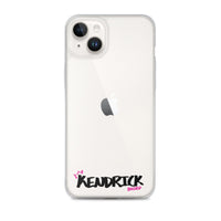 Clear iPhone Case - Kendrick Blessed