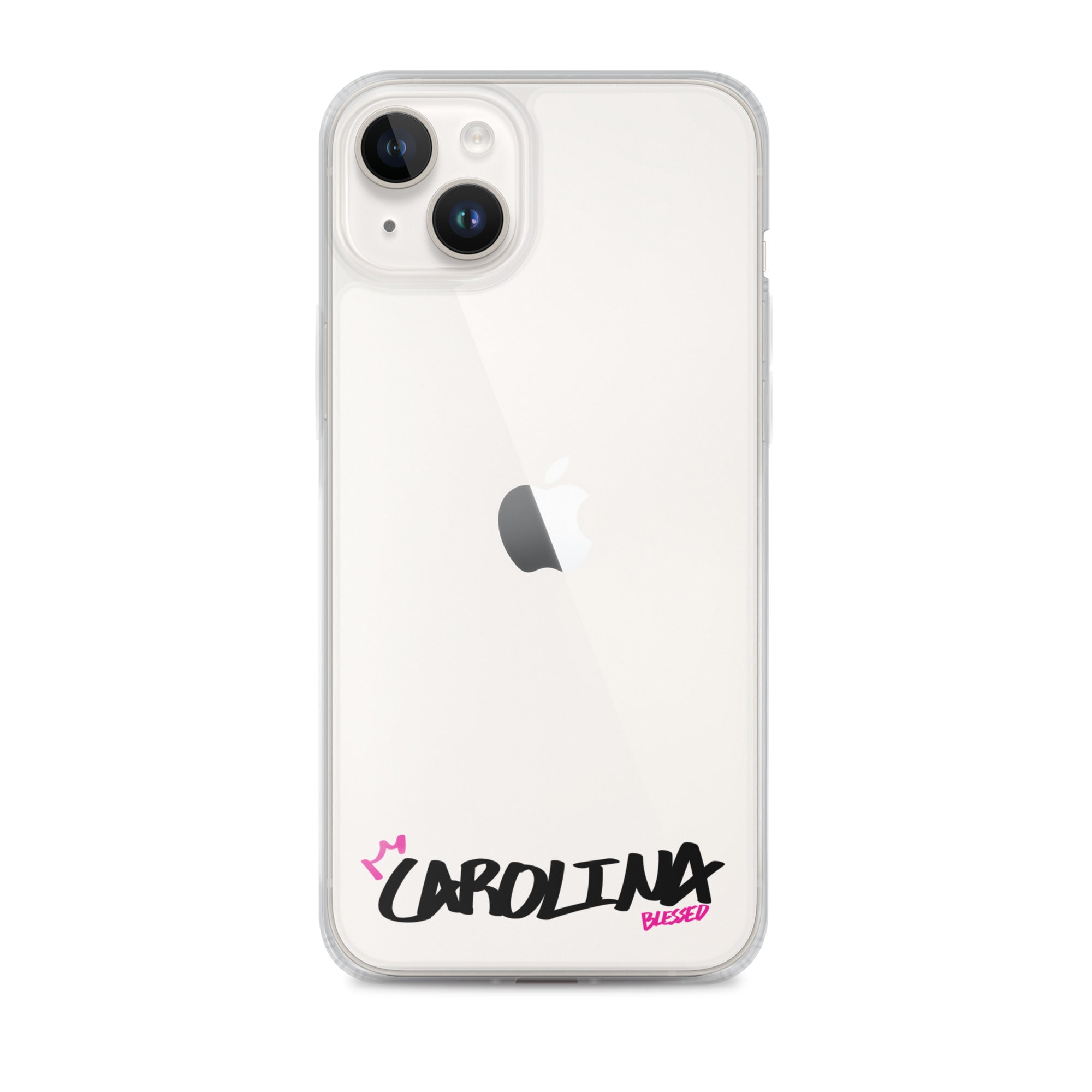 Clear iPhone Case - Carolina Blessed