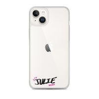 Clear iPhone Case - Julie Blessed