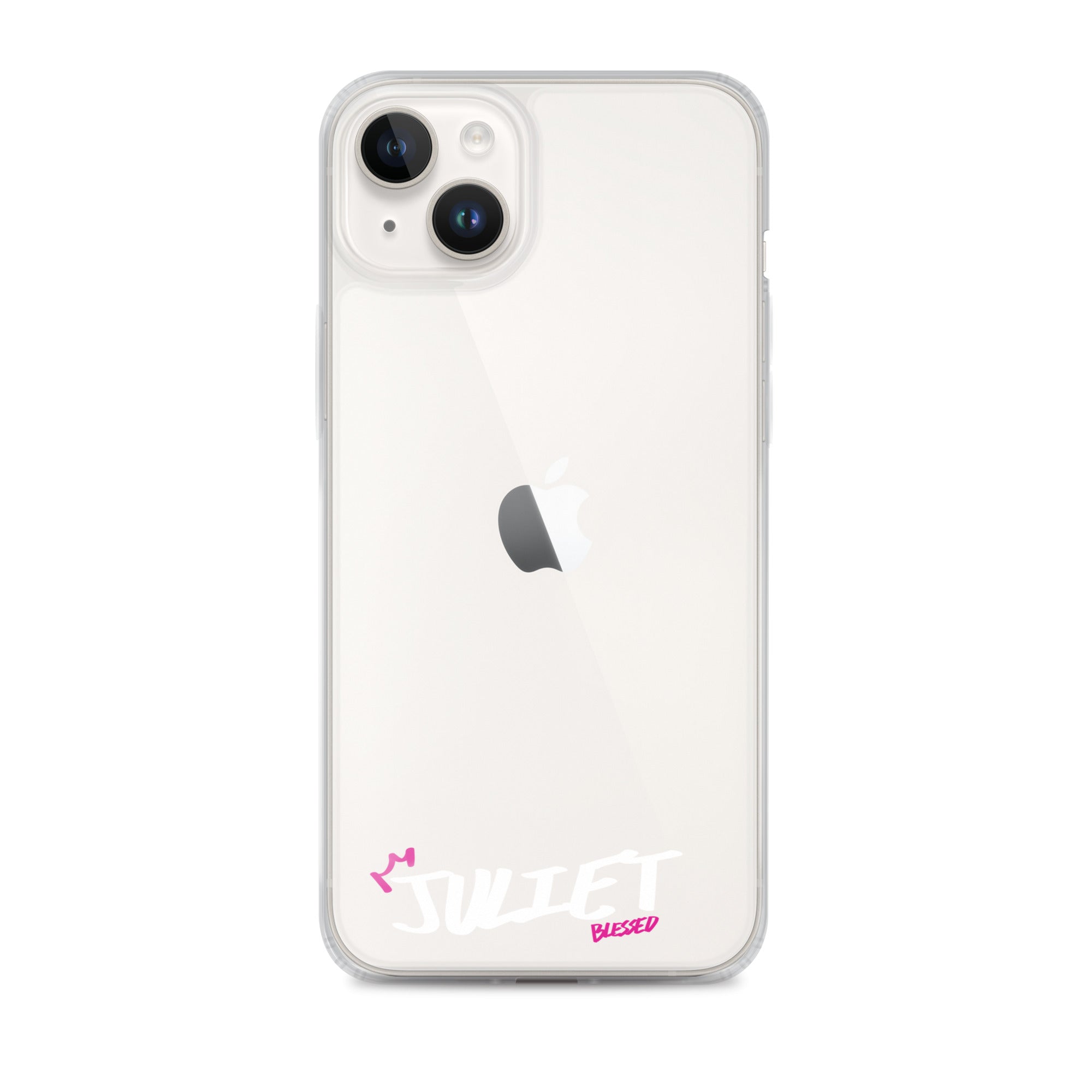 Clear iPhone Case - Juliet Blessed