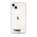 Clear iPhone Case - Tran Blessed