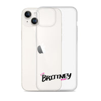 Clear iPhone Case - Brittney Blessed