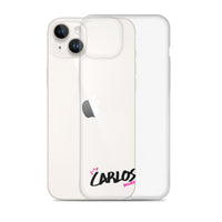 Clear iPhone Case - Carlos Blessed