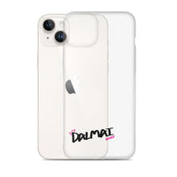 Clear iPhone Case - Dalmai Blessed