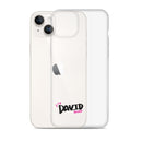 Clear iPhone Case - David Blessed