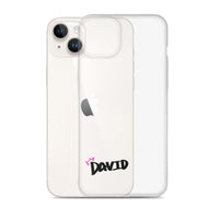 Clear iPhone Case - David