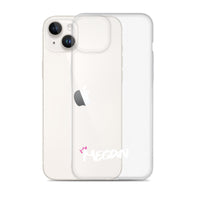 Clear iPhone Case - Megan