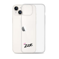 Clear iPhone Case - Zoe