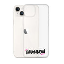 Clear iPhone Case - Brandon Blessed