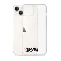 Clear iPhone Case - Jason Blessed