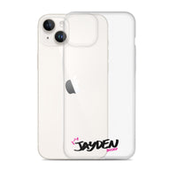 Clear iPhone Case - Jayden Blessed