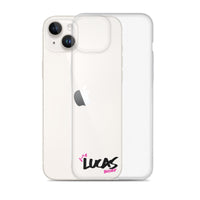 Clear iPhone Case - Lucas Blessed