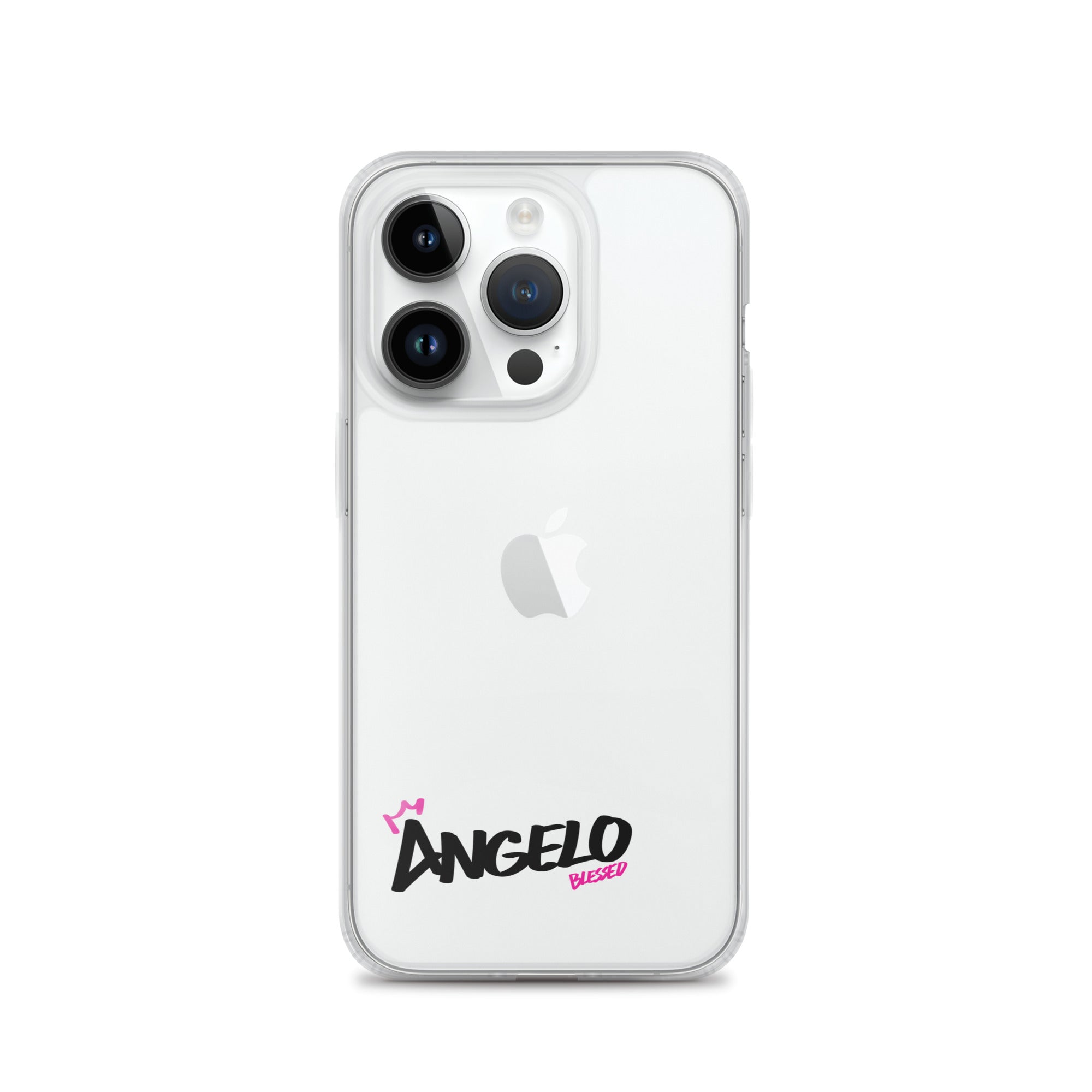 Clear iPhone Case - Angelo Blessed