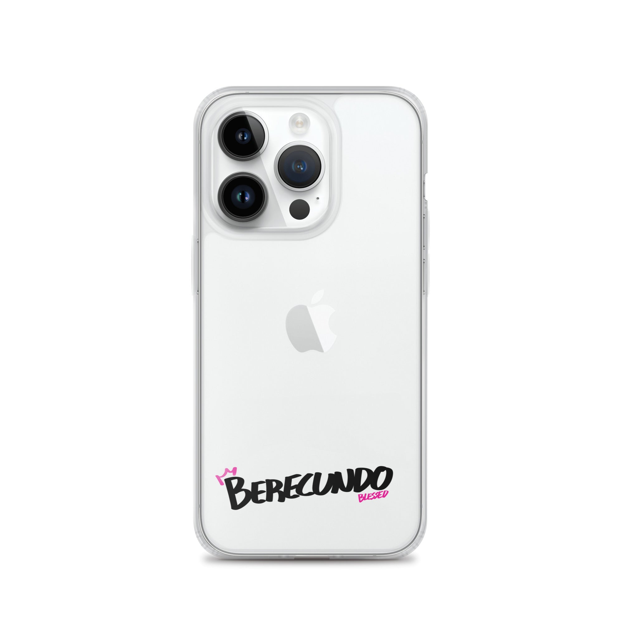 Clear iPhone Case - Berecundo Blessed