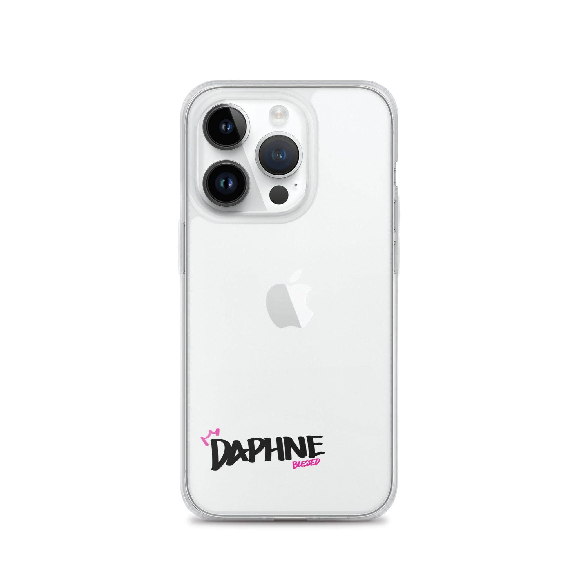 Clear iPhone Case - Daphne Blessed