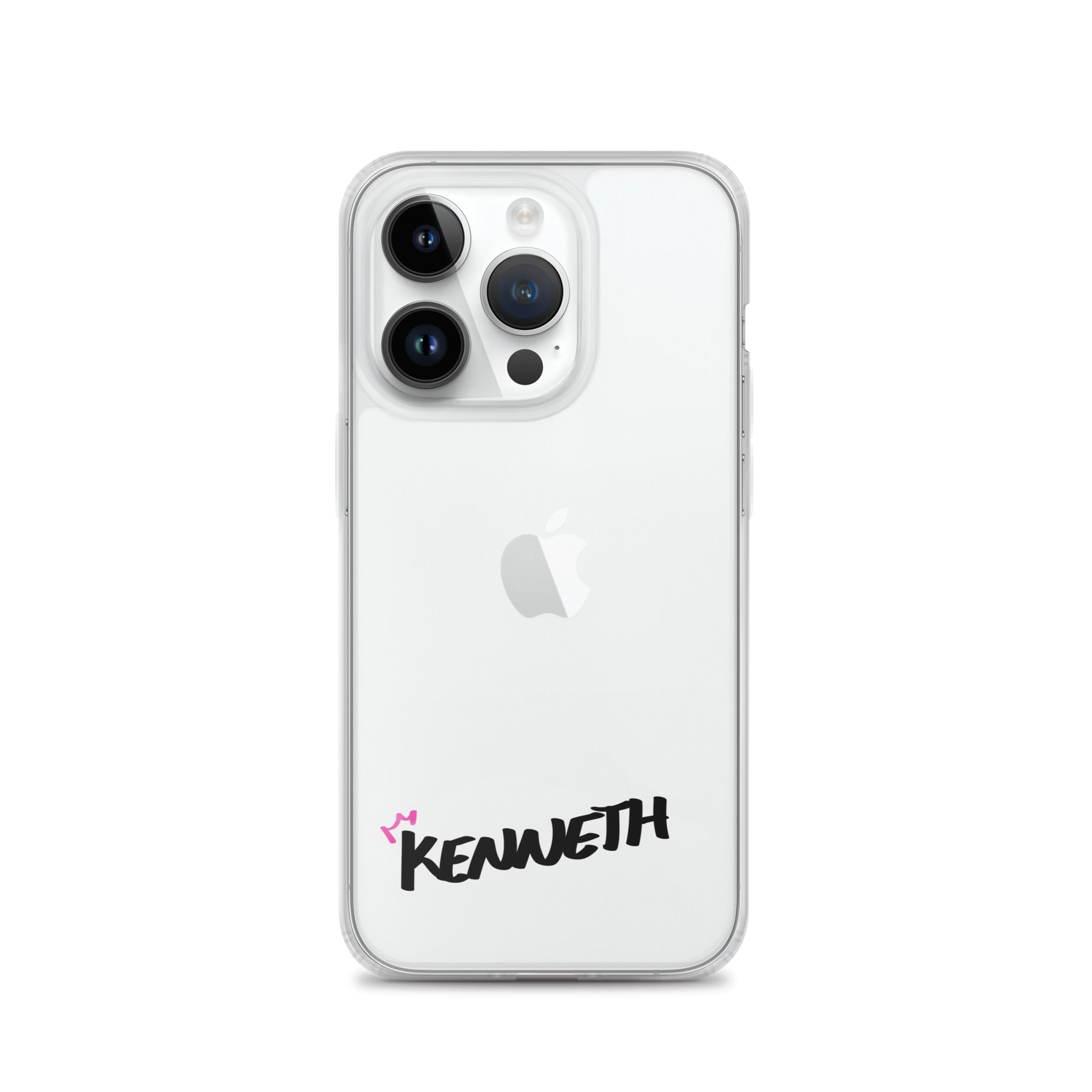 Clear iPhone Case - Kenneth