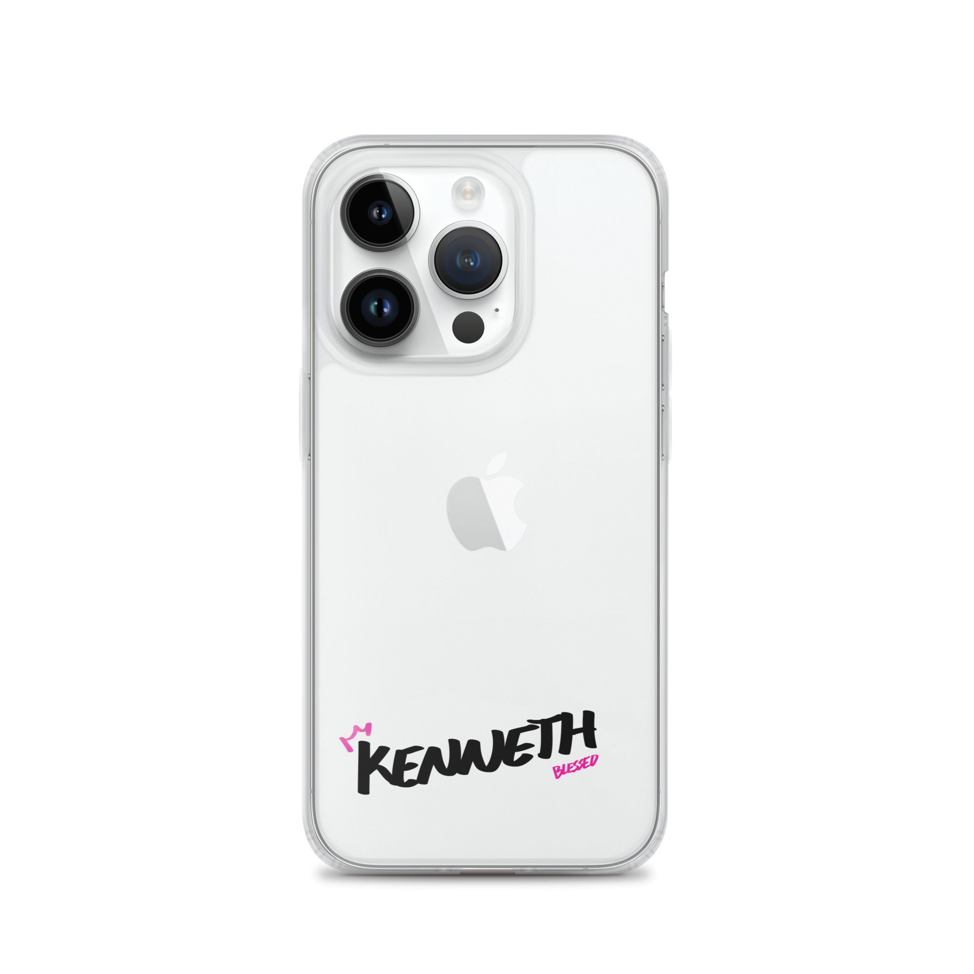 Clear iPhone Case - Kenneth Blessed