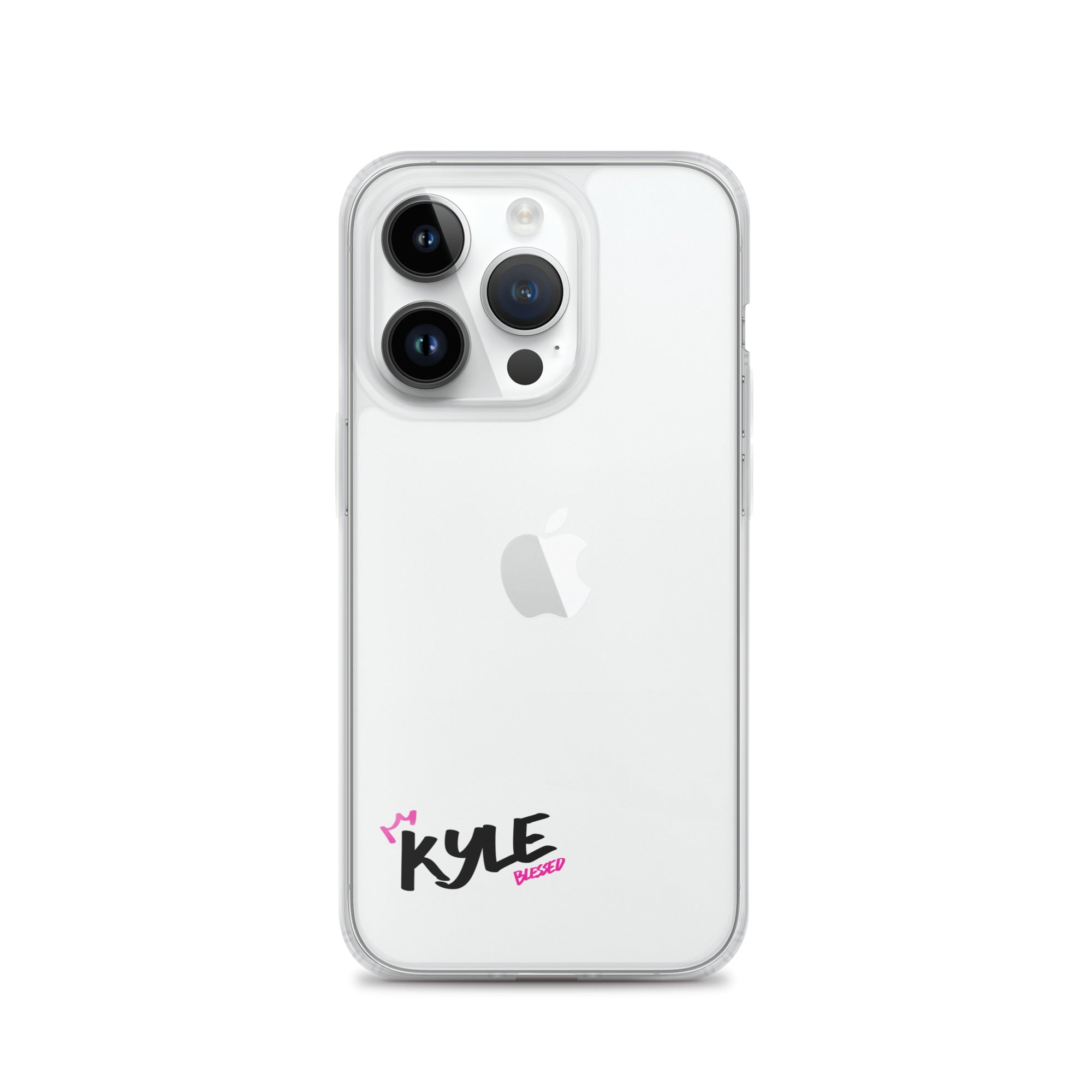 Clear iPhone Case - Kyle Blessed