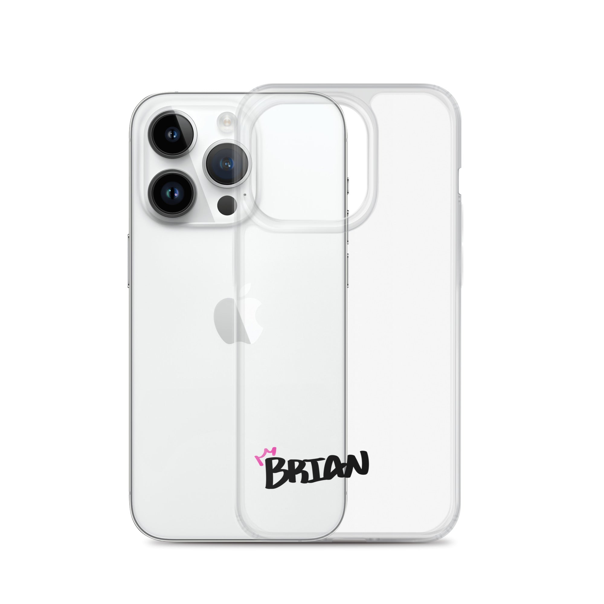 Clear iPhone Case - Brian