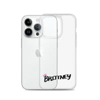 Clear iPhone Case - Brittney