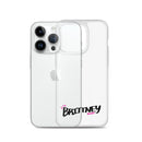 Clear iPhone Case - Brittney Blessed