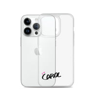 Clear iPhone Case - Carol