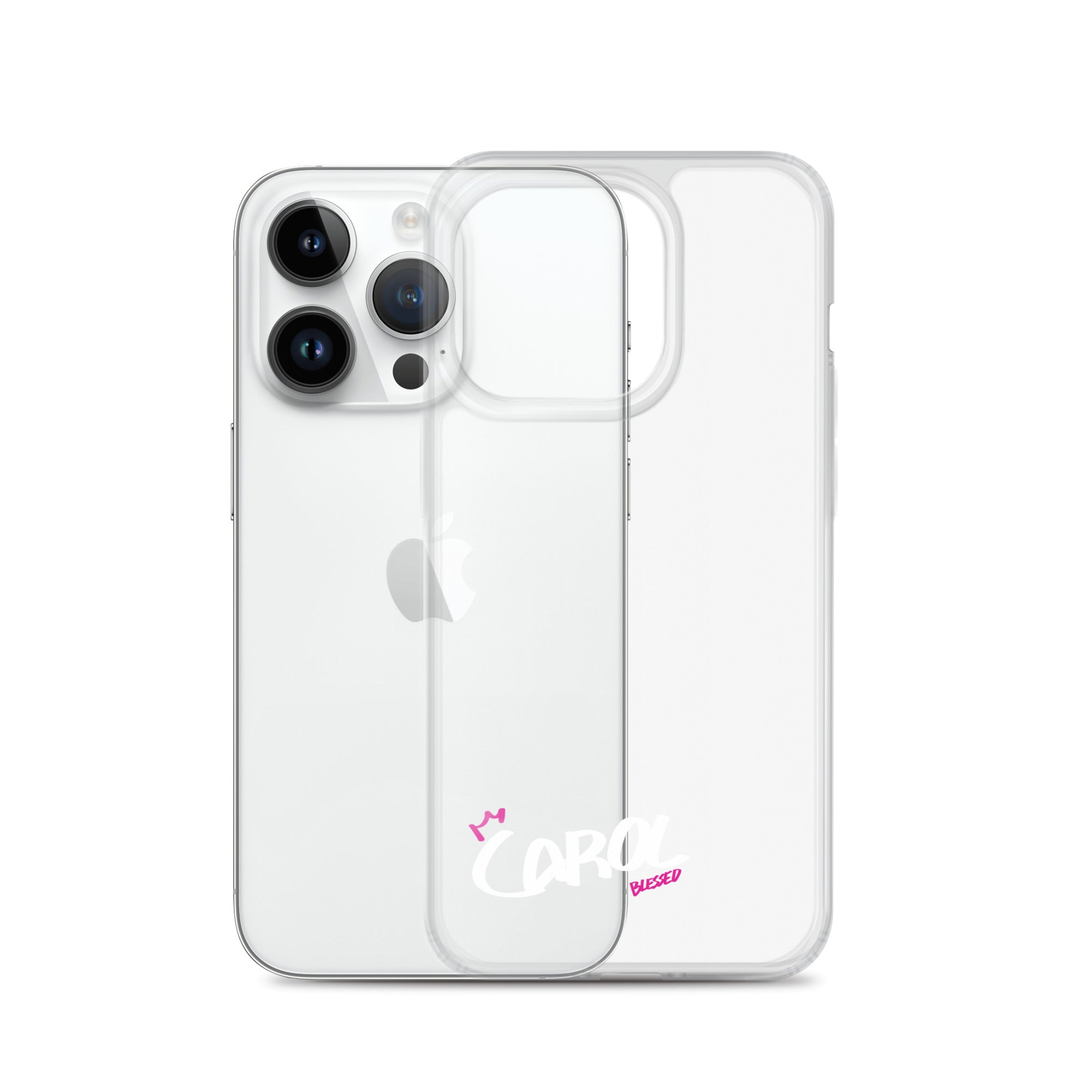 Clear iPhone Case - Carol Blessed