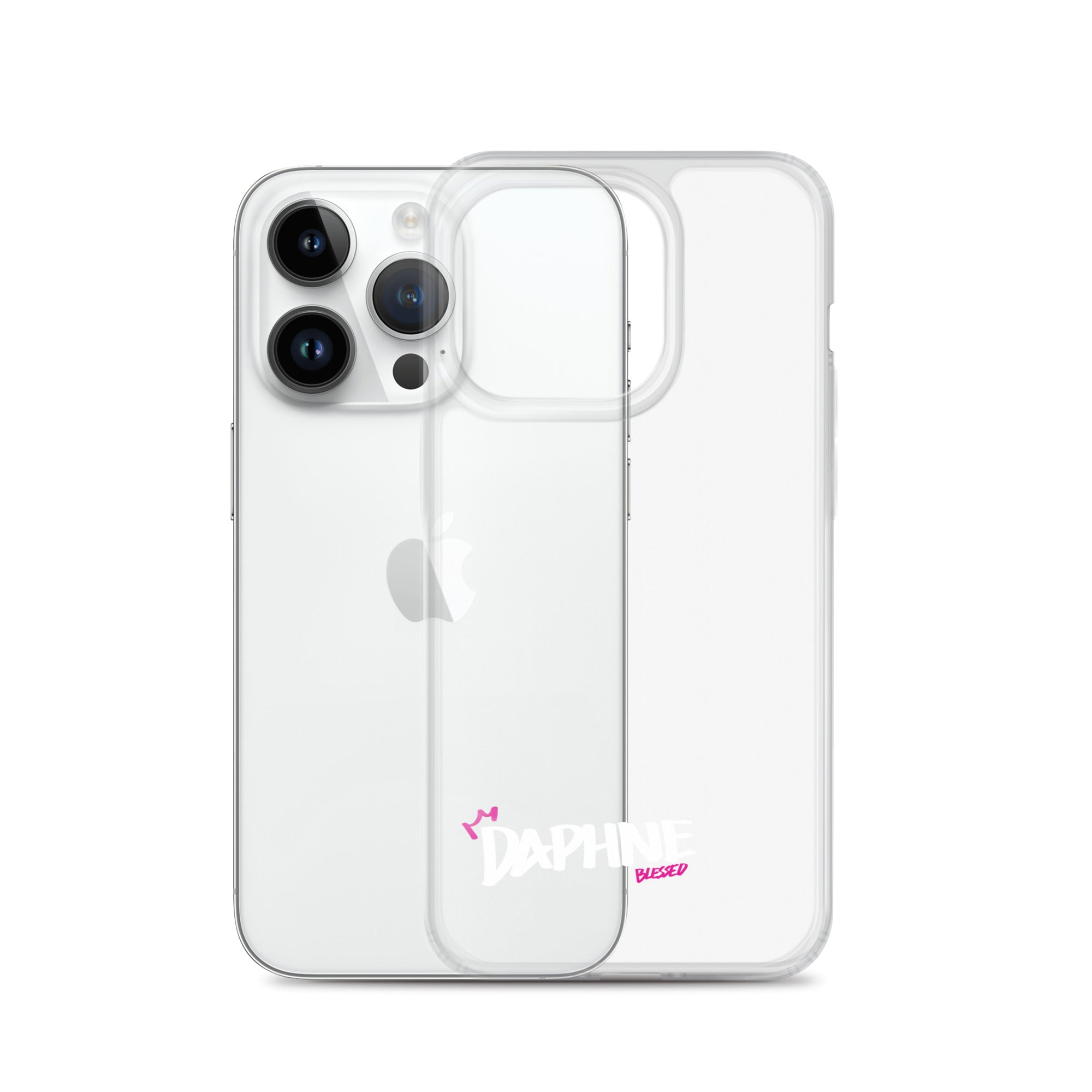 Clear iPhone Case - Daphne Blessed