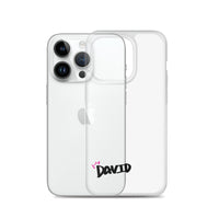 Clear iPhone Case - David