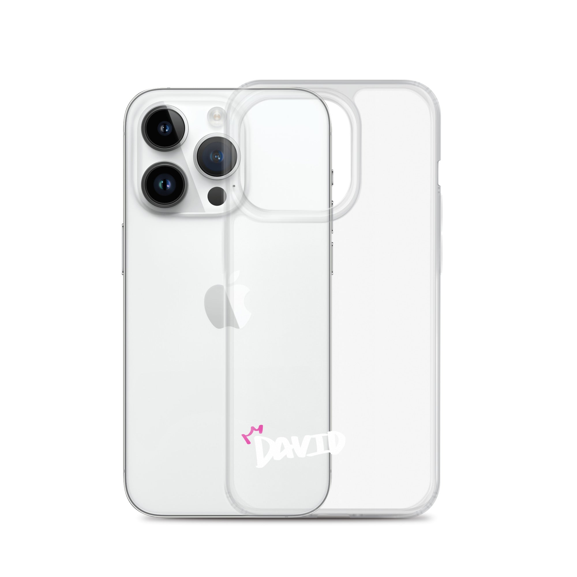 Clear iPhone Case - David