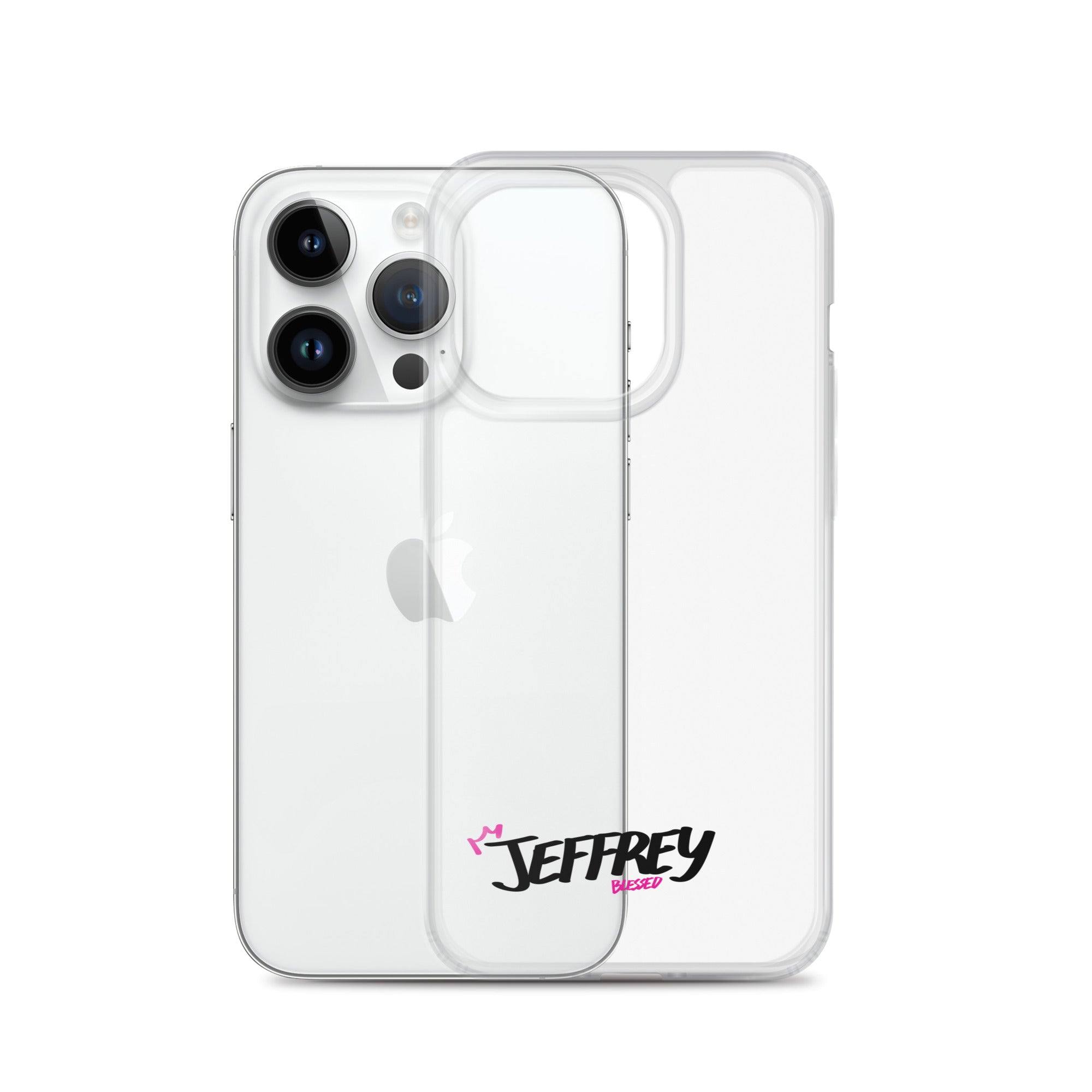 Clear iPhone Case - Jeffrey Blessed