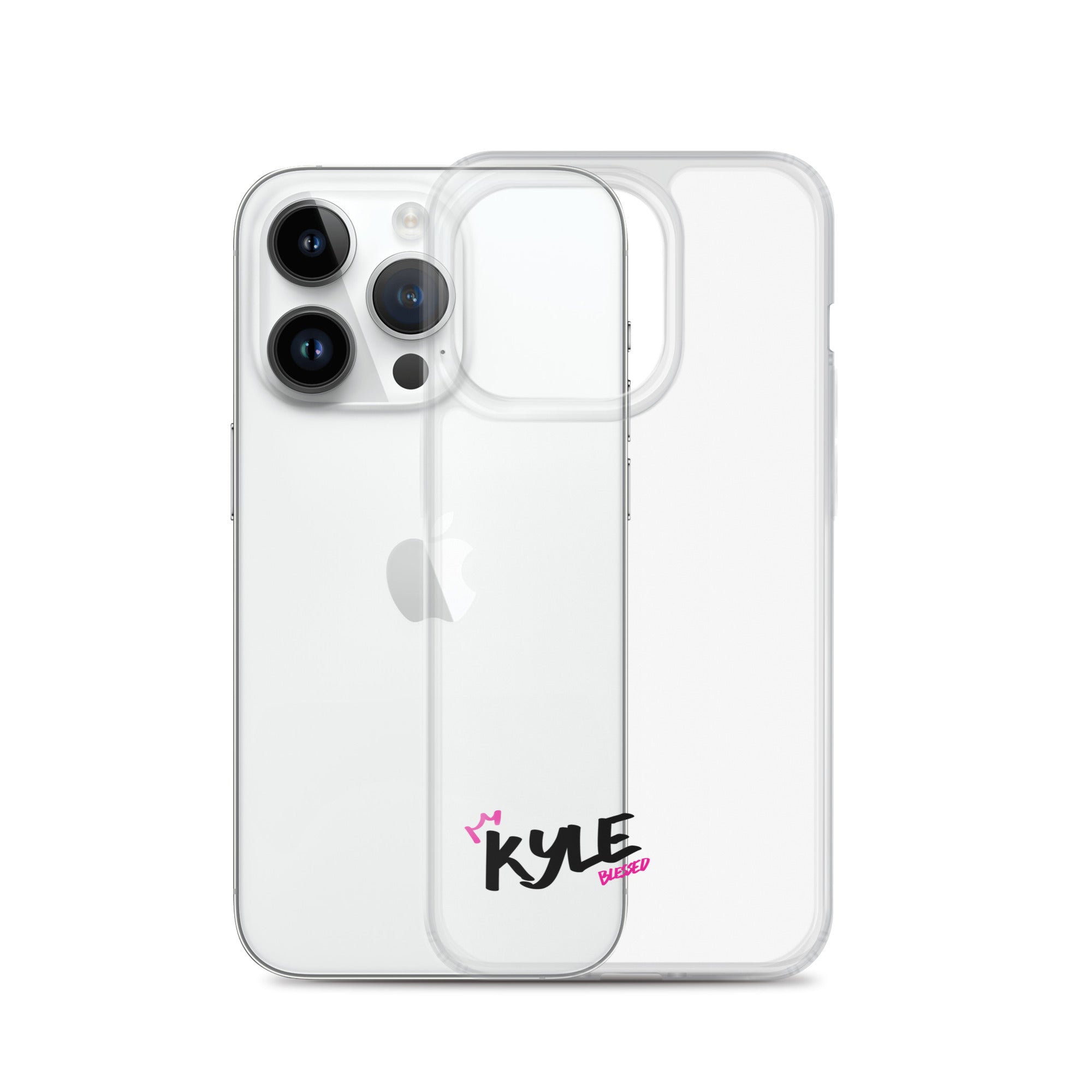 Clear iPhone Case - Kyle Blessed