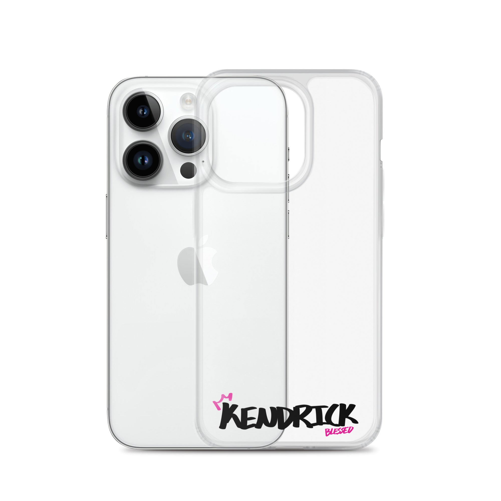 Clear iPhone Case - Kendrick Blessed