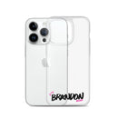 Clear iPhone Case - Brandon Blessed