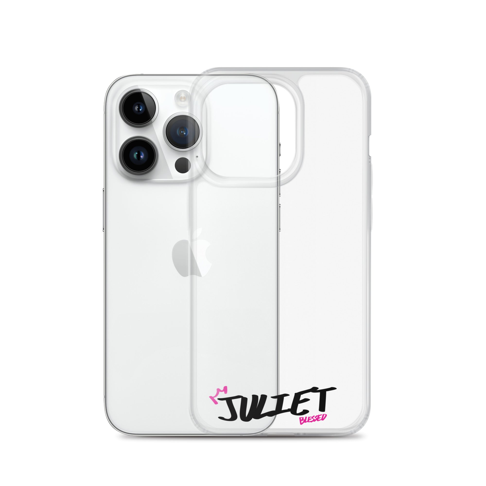 Clear iPhone Case - Juliet Blessed