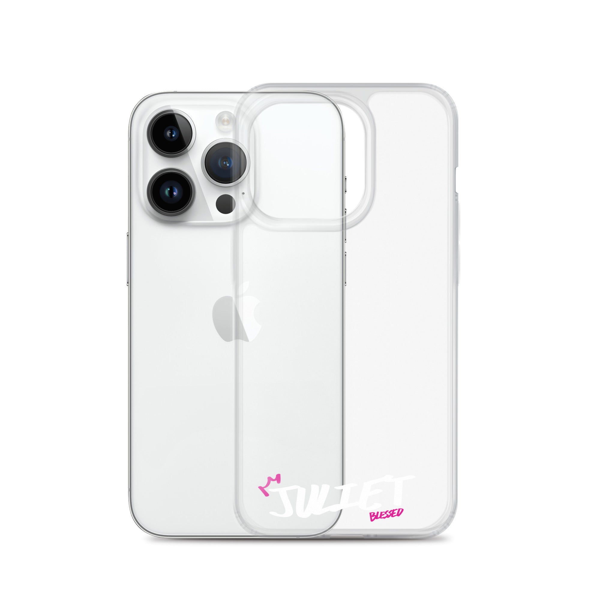 Clear iPhone Case - Juliet Blessed