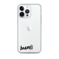 Clear iPhone Case - Andres Blessed