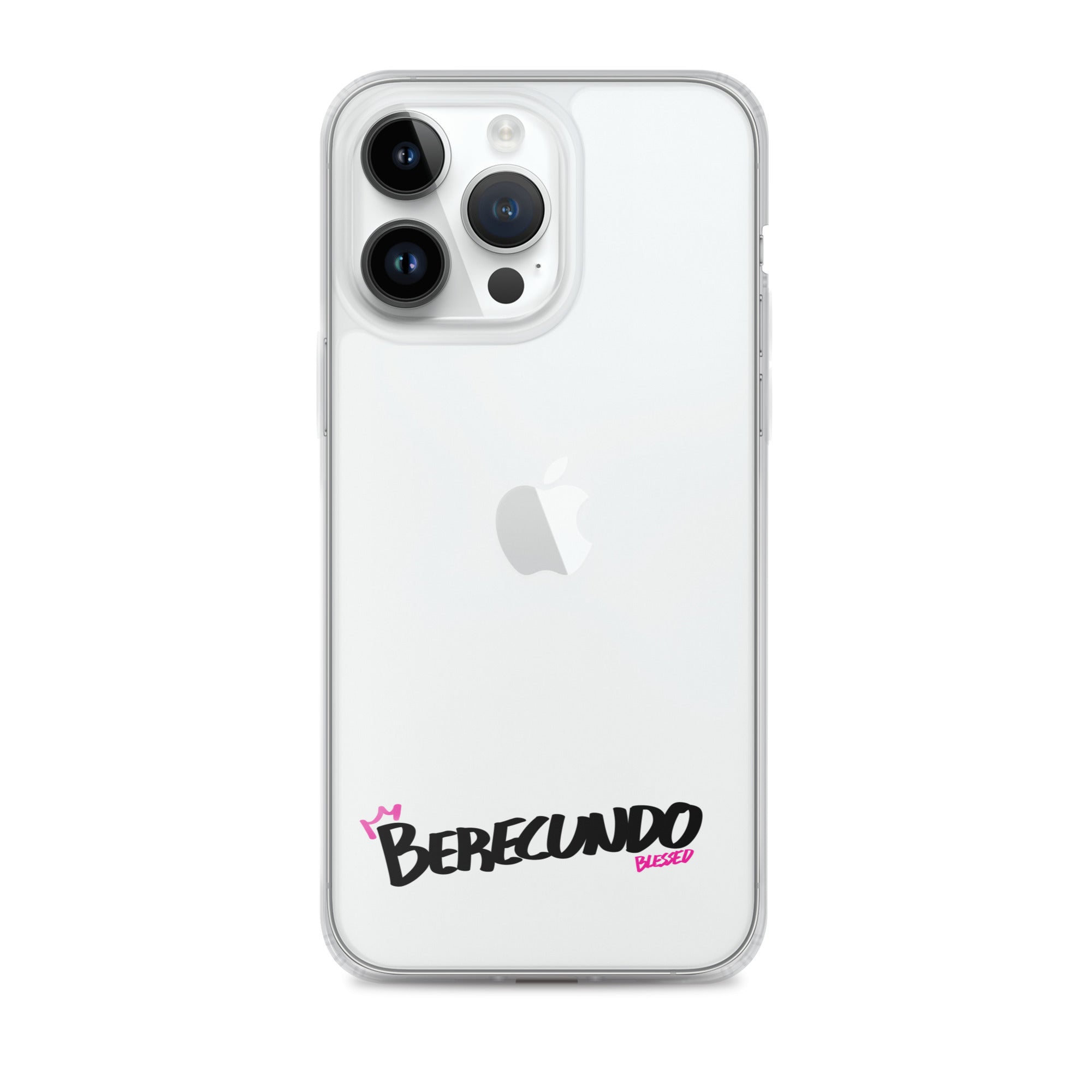 Clear iPhone Case - Berecundo Blessed