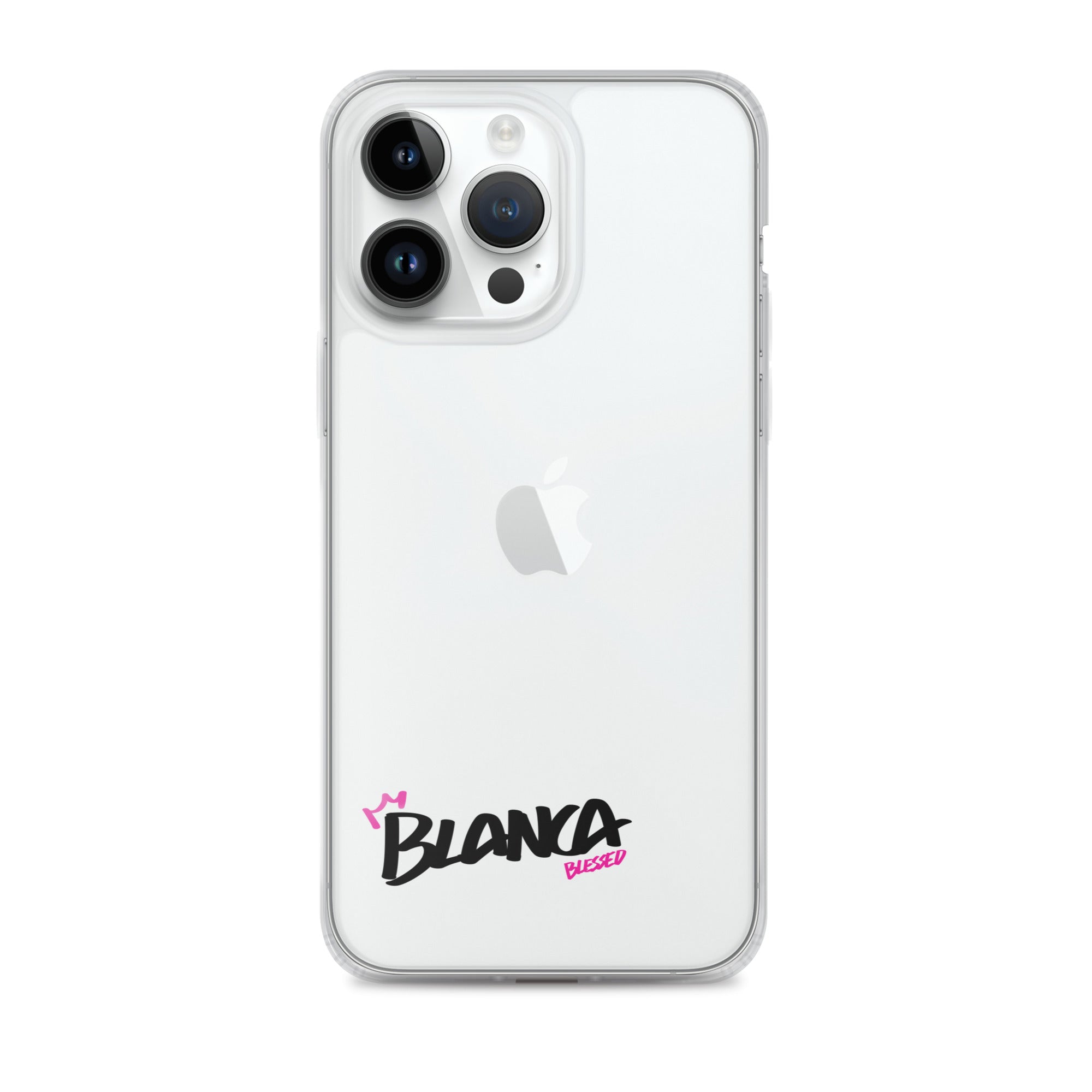 Clear iPhone Case - Blanca Blessed