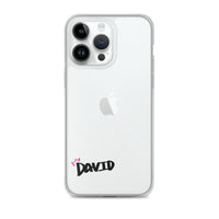 Clear iPhone Case - David