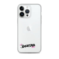 Clear iPhone Case - Janeska Blessed