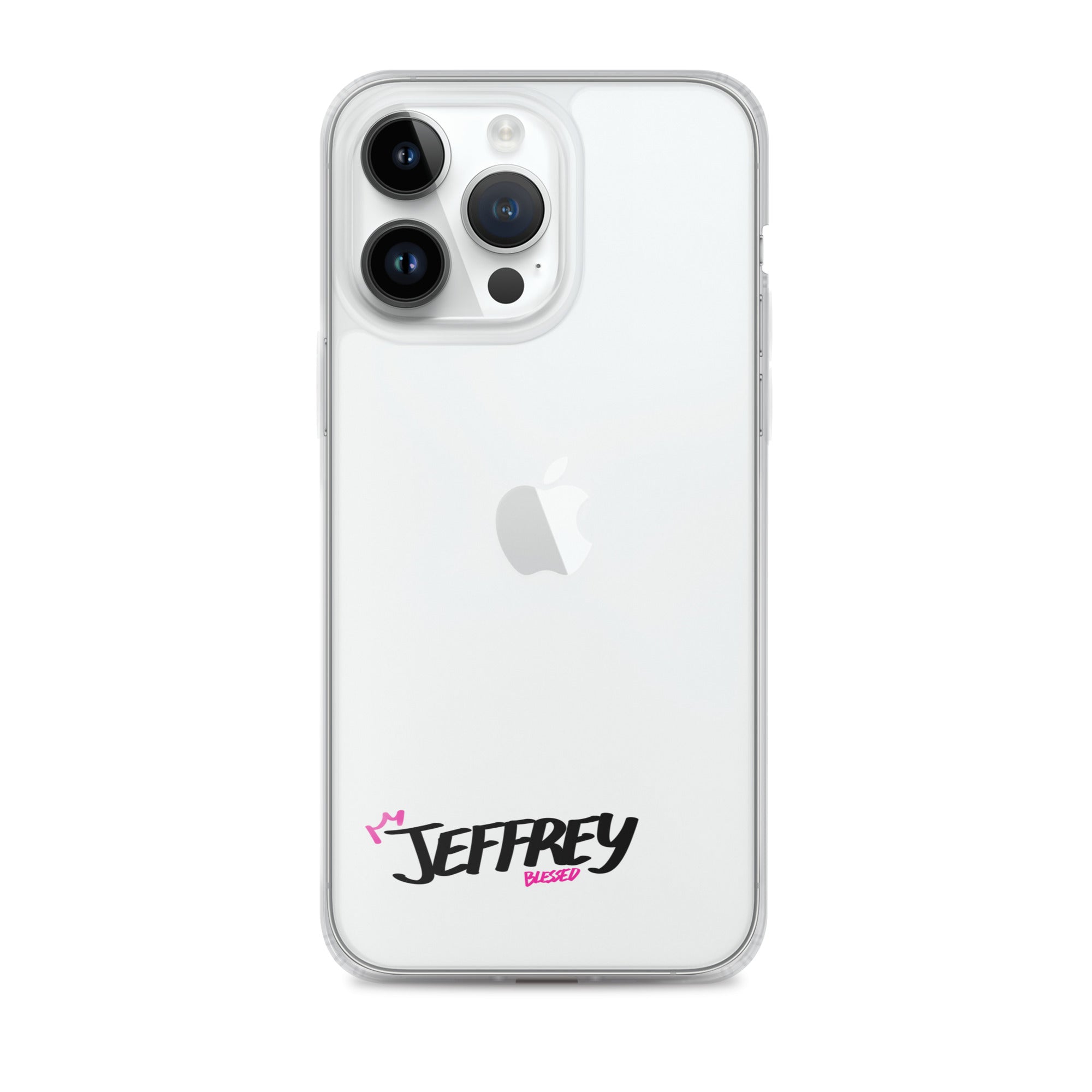 Clear iPhone Case - Jeffrey Blessed