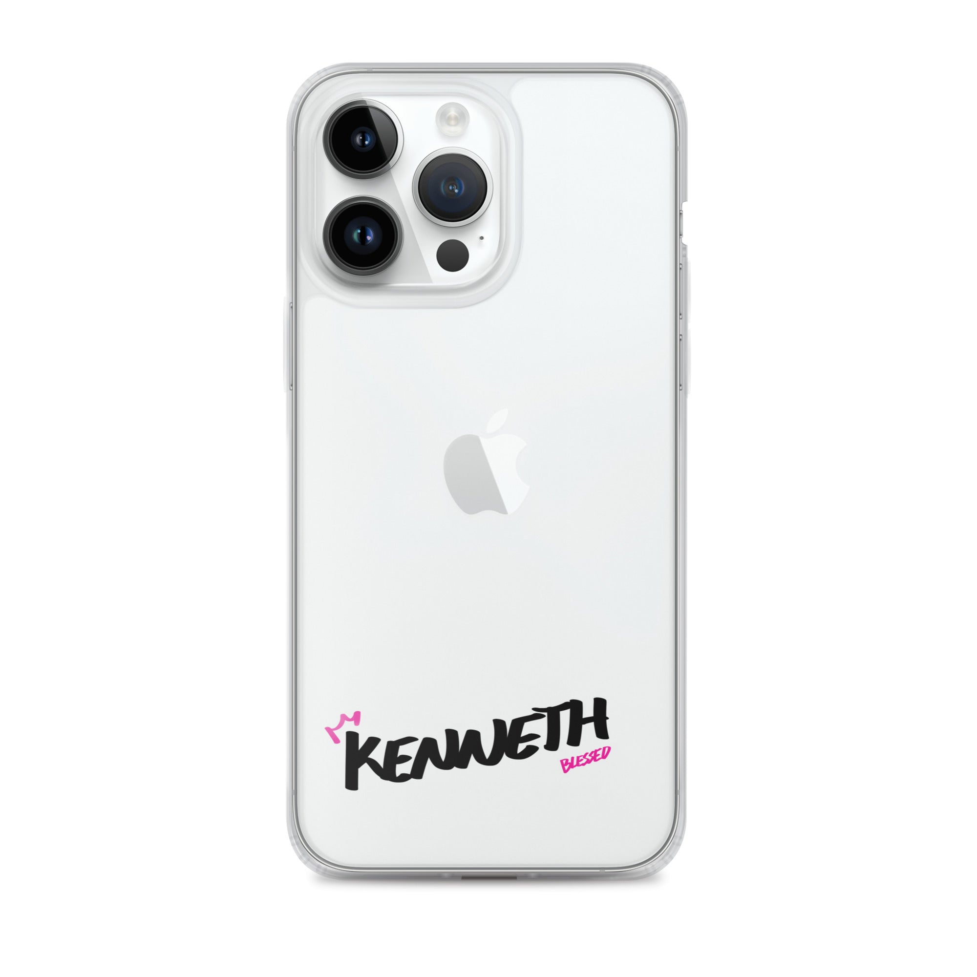 Clear iPhone Case - Kenneth Blessed